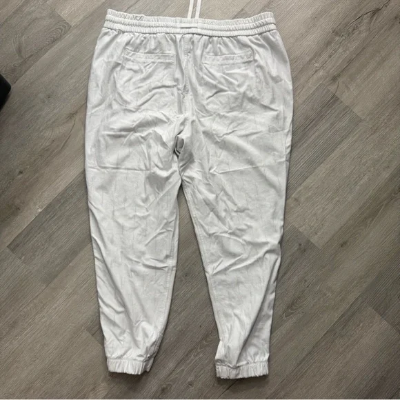 Athleta Farallon Jogger Pant Birch Grey Plus Size 18 Tracks Pants White Legging - Picture 7 of 10